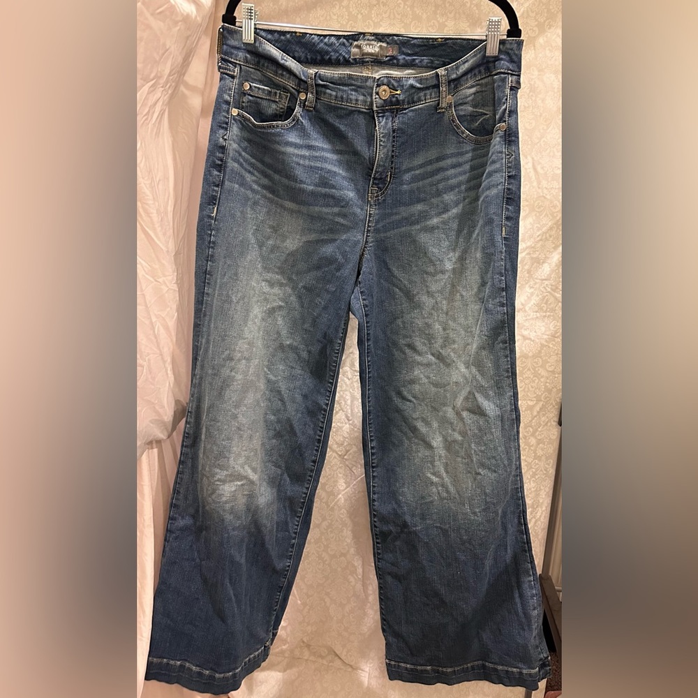 Torrid Feel the Fit Flare Jeans